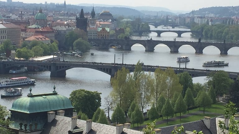 Prag, Blick über die Moldau (Foto: Pressestelle, Peter Lange)