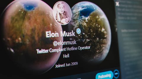 Twitter-Account von Elon Musk (Foto: IMAGO, IMAGO/aal.photo)