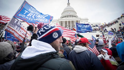 6. Januar 2021: Trump-Anhänger stürmen das Capitol (Foto: IMAGO, ZUMA Wire)