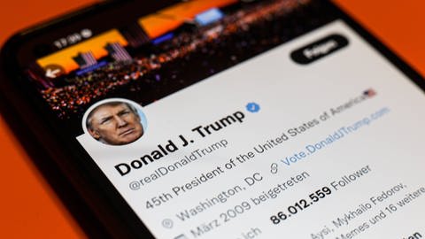 Twitter-Account von Donald Trump (Foto: IMAGO, aal.photo)