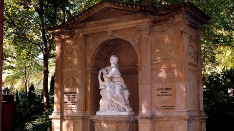 Grabmal der Musikverleger-Familie Schott auf dem Mainzer Hauptfriedhof (Foto: IMAGO, Sämmer)