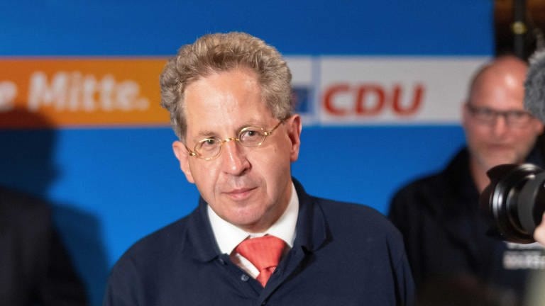 Hans-Georg Maaßen bei der Bundestagswahl 2021 (Foto: IMAGO, imago / ari)