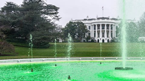 Impressionen aus aller Welt vom Saint Patrick's Day: Washington, 2022 (Foto: dpa Bildfunk, dpa/White House/Planet Pix via ZUMA Press Wire | Adam Schultz)