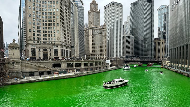 Impressionen aus aller Welt vom Saint Patrick's Day: 2023, Chicago (Foto: picture-alliance / Reportdienste, ZUMAPRESS.com | Karen I. Hirsch)