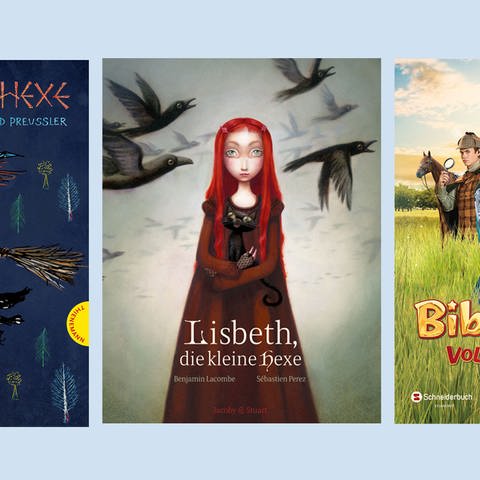 Kinderbücher über Hexen (Foto: Verlage: Thienemann/Jacoby & Stuart/Egmont Schneiderbuch)