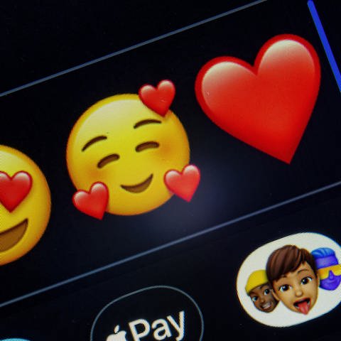 The Most Romantic Valentine's Day emojis. Symbolfoto