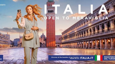 Italiens neue Tourismus-Marketingkampagne mit Botticellis Venus (Göttin der Liebe) in moderner Kleidung ist auf eine Welle der Kritik gestoßen (Foto: picture-alliance / Reportdienste, ROPI | IOS)