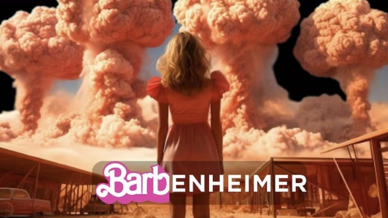 „Barbenheimer“ - Internetphänomen  zum Filmstart von „Barbie“ und „Oppenheimer“ (Foto: Pressestelle, dailyo)