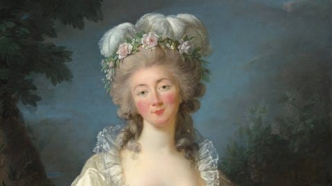 Jeanne du Barry, Porträt von Élisabeth Vigée-LeBrun