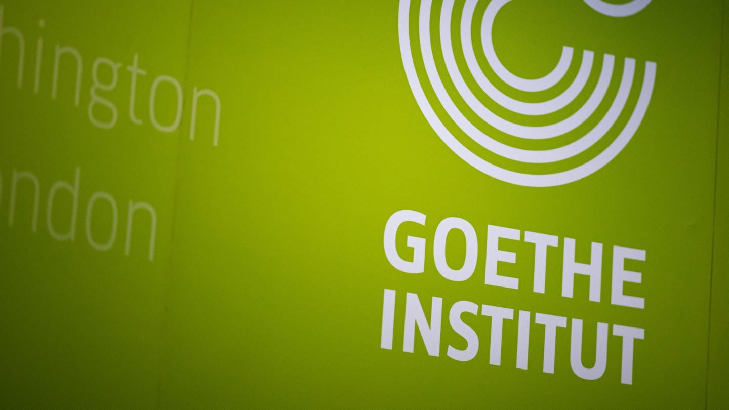 Das Logo des Goethe-Institut (Foto: dpa Bildfunk, picture alliance/dpa | Fabian Sommer)