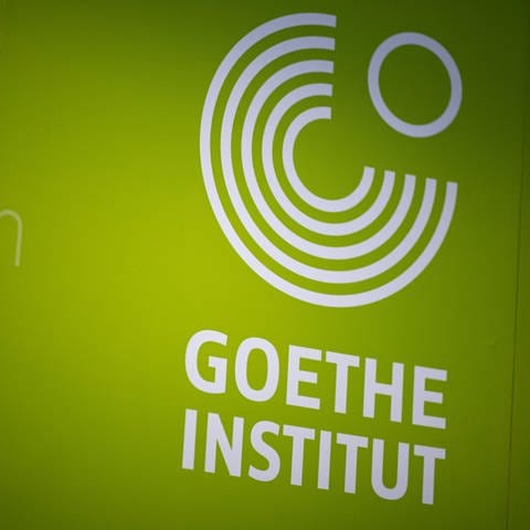 Das Logo des Goethe-Institut  (Foto: dpa Bildfunk, picture alliance/dpa | Fabian Sommer)