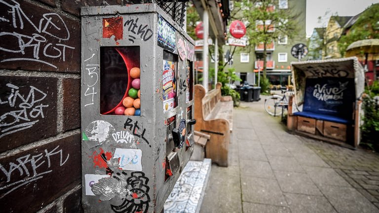 Kaugummiautomat (Foto: IMAGO, Kerstin Kokoska)