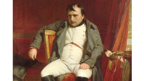 Paul Delaroche: Napoleon in Fontainebleau (1840) (Foto: IMAGO, IMAGO / Heritage Images)