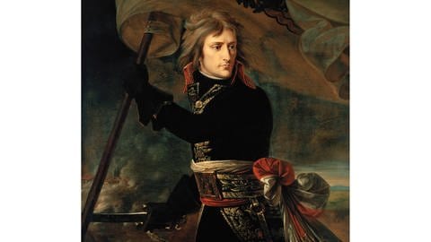 Antoine-Jean Gros: Napoleon während der Schlacht bei Arcole (1796) (Foto: IMAGO, IMAGO / StockTrek Images)