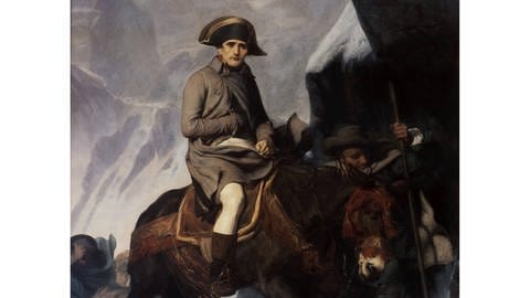 Paul Delaroche: Napoleon, die Alpen überquerend (1850) (Foto: IMAGO, IMAGO / Heritage Images)