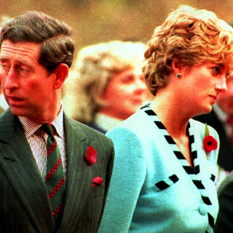 Prinz Charles und Prinzessin Diana wird  die Scheidung empfohlen