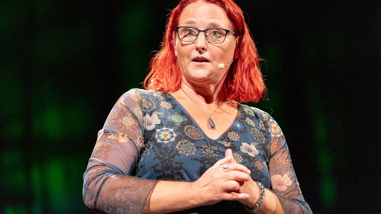 Anny Hartmann beim Auftakt zum ComedyArts-Festival 2022 in Moers.
