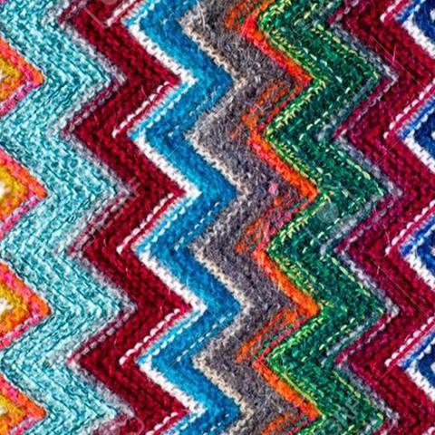 Missoni fabric wool texture. Symbolfoto (Foto: IMAGO, agefotostock)