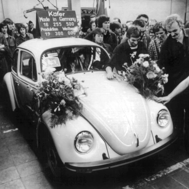 Der letzte in Europa produzierte VW-Käfer