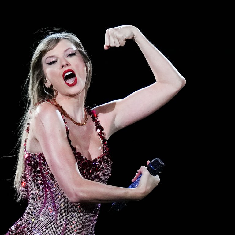 Taylor Swift performs at the Monumental stadium during her "Eras Tour" concert in Buenos Aires, Argentina, Nov. 9, 2023