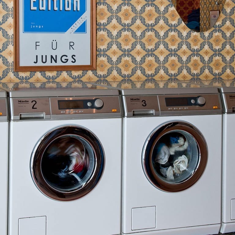 Innenansicht eines Waschsalons in Berlin Symbolfoto