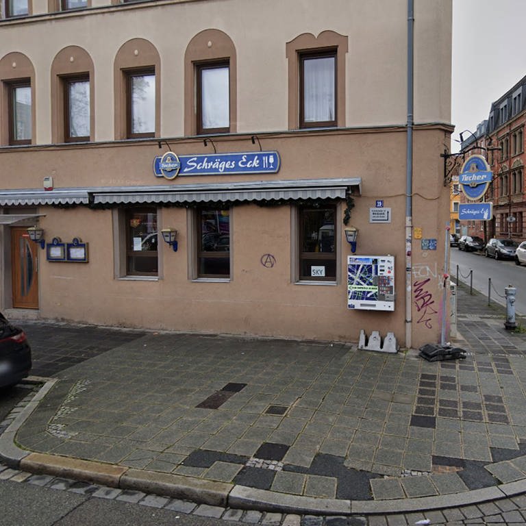 Kneipe Schräges Eck in Nürnberg. (Foto: Google Maps)