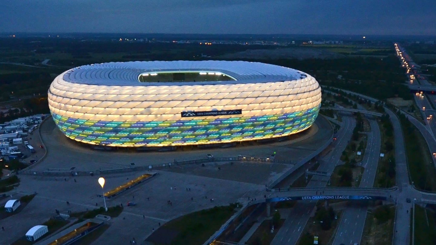 Allianz Arena in München (Foto: picture-alliance / Reportdienste, picture alliance / dpa | Marc Müller)