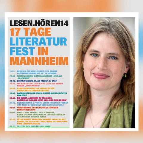 Insa Wilke, Programmleiterin des Literaturfestes „Lesen.Hören 14“ in Mannheim (Foto: SWR)