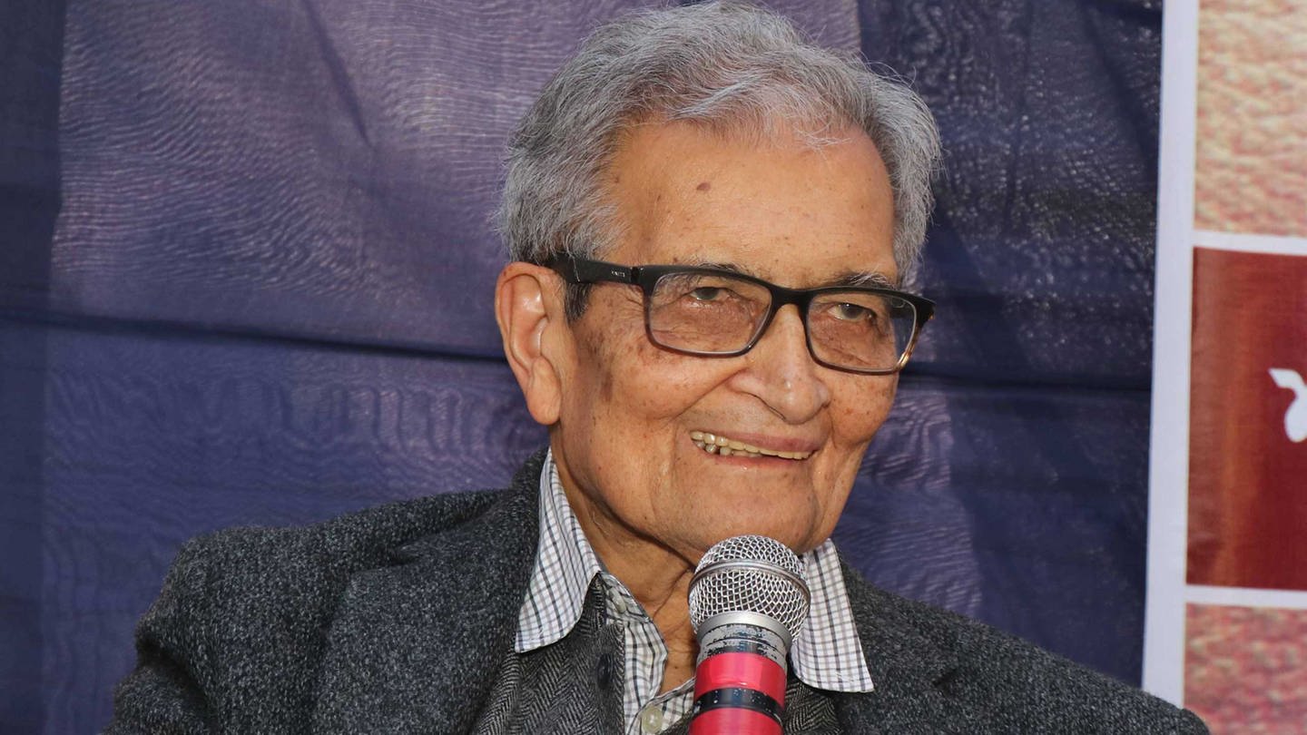 Nobel laureate Amartya Sen (Foto: Pressestelle, Picture alliance/Pacific press: Subhashis Basu)