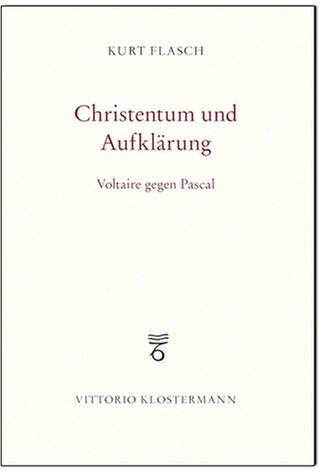 Kurt Flasch - Christentum und Aufklärung (Foto: Pressestelle, Klostermann, Vittorio)