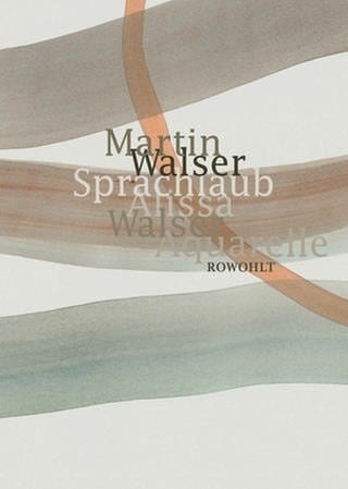 Der Schriftsteller Martin Walser mit dem Cover seines Buches "Sprachlaub oder: Wahr ist, was schön ist" (Foto: Pressestelle, Autorenfoto Copyright  Karin Rocholl )