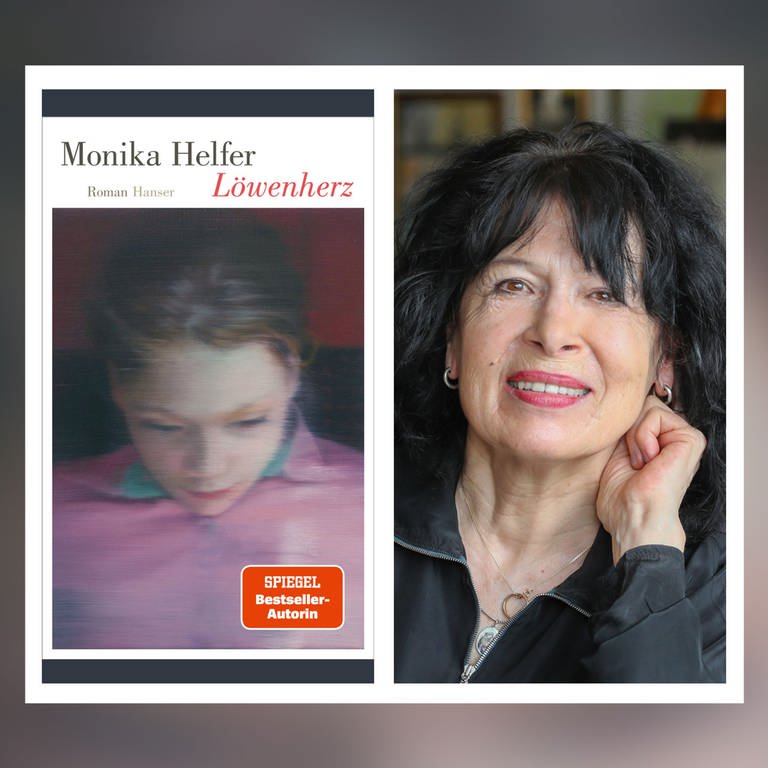 Buchcover und Autorin | Monika Helfer Löwenherz