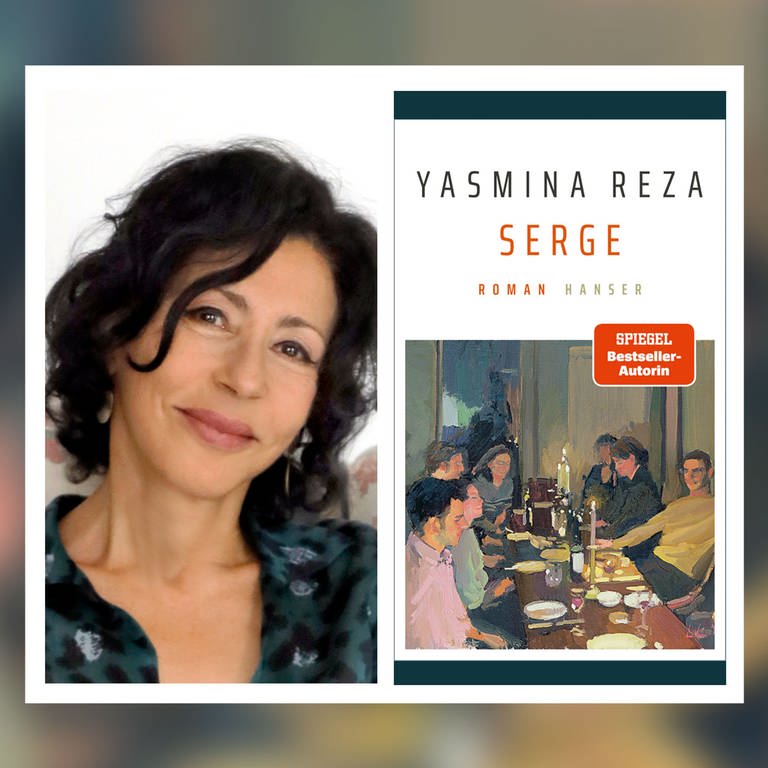 Autorin und Buchcover: Jasmina Reza - Serge
