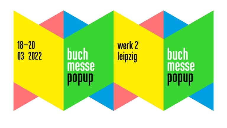 Logo der Popup Buchmesse Leipzig 2022 (Foto: Pressestelle, https://buchmesse-popup.de/)