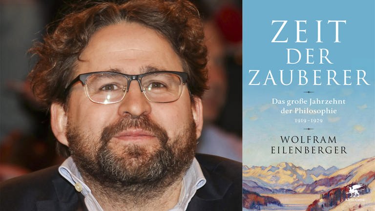 Collage Wolfram Eilenberger mit Buchcover "Zeit der Zauberer" (Foto: picture-alliance / dpa, Klett-Cotta, picture-alliance / dpa - BREUEL-BILD)