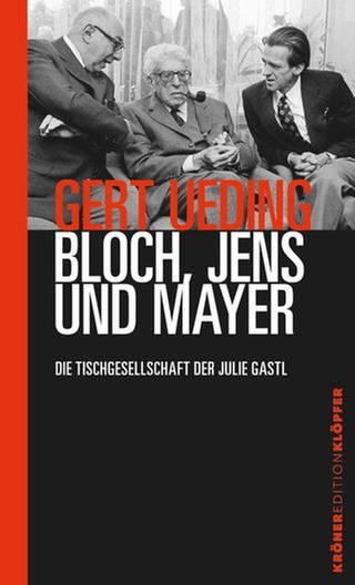 Gert Ueding: Bloch, Jens und Mayer (Foto: Pressestelle, KrönerEditionKlöpfer)
