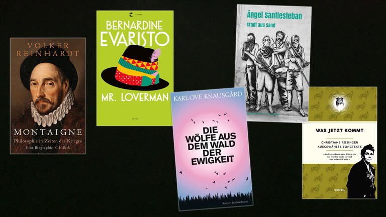Lesenswert Bücher vom 19.02.2023 (Foto: Pressestelle, Luchterhand Verlag, Tropen Verlag, Ventil Verlag, Büchergilde, C.H. Beck Verlag)