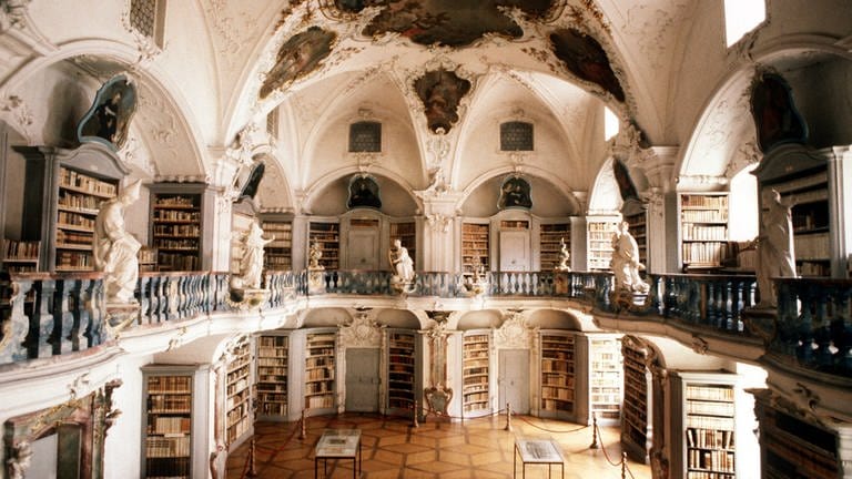 Rokokobibliothek Kloster St. Peter auf dem Schwarzwald