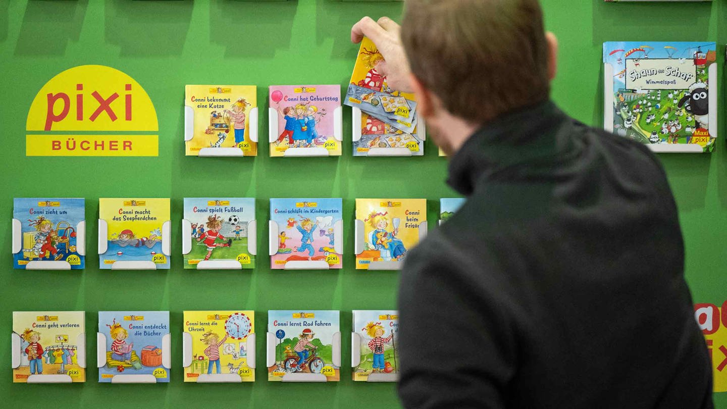 Pixi-Kinderbücher (Foto: picture-alliance / Reportdienste, Sebastian Gollnow)