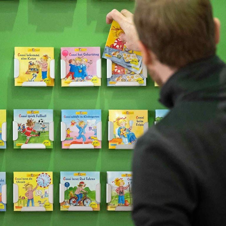 Pixi-Kinderbücher (Foto: picture-alliance / Reportdienste, Sebastian Gollnow)