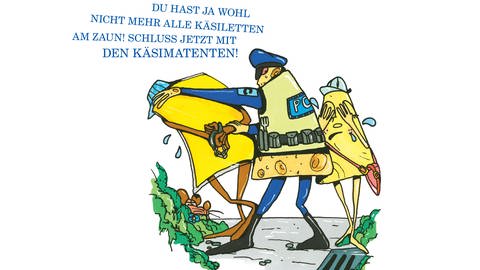 Heinz Strunk: Die Käsis, Lappan Verlag (Foto: Pressestelle, © 2023 Lappan Verlag in der Carlsen Verlag GmbH, Völckersstraße 14−20, 22765 Hamburg.)