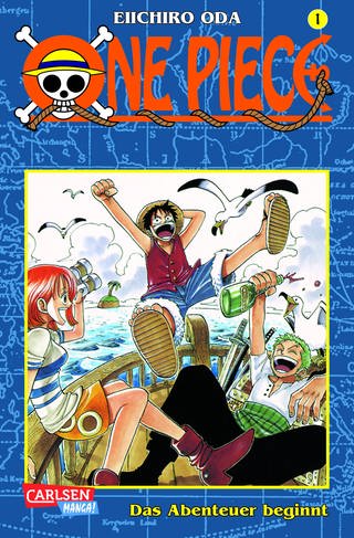 Eiichiro Oda: One Piece Band 1 (Cover)