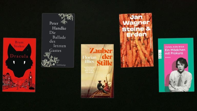 lesenswert Bücher vom 29.10.2023 (Foto: Pressestelle, Hanser Verlag, S. Fischer Verlag, Suhrkamp Verlag, Steidl Verlag, Rowohlt Verlag)