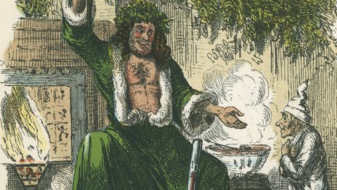 Charles Dickens: „A Christmas Carol“ - Illustrationen von John Leech