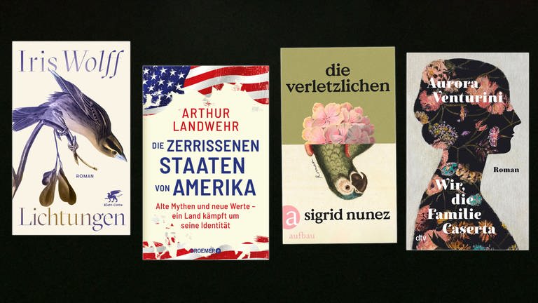 lesenswert Bücher vom 21.01.2024 (Foto: Pressestelle, Klett-Cotta Verlag, Aufbau Verlag, Droemer Knaur Verlag, dtv Verlag)