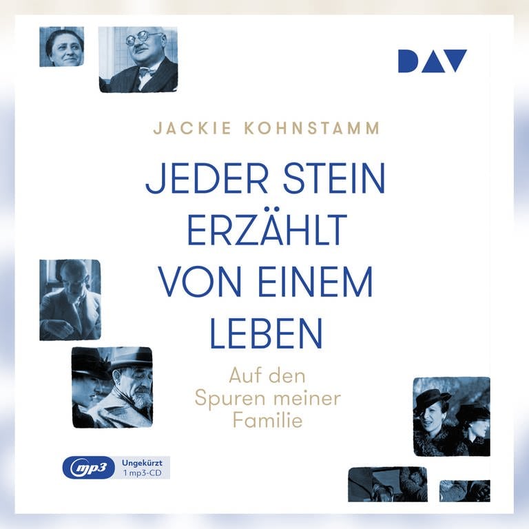 Jackie Kohnstamm, „Jeder Stein erzählt von einem Leben“. Gelesen von Katharina Quast. Der Audio Verlag 2023 (Foto: Pressestelle, Der Audio Verlag)
