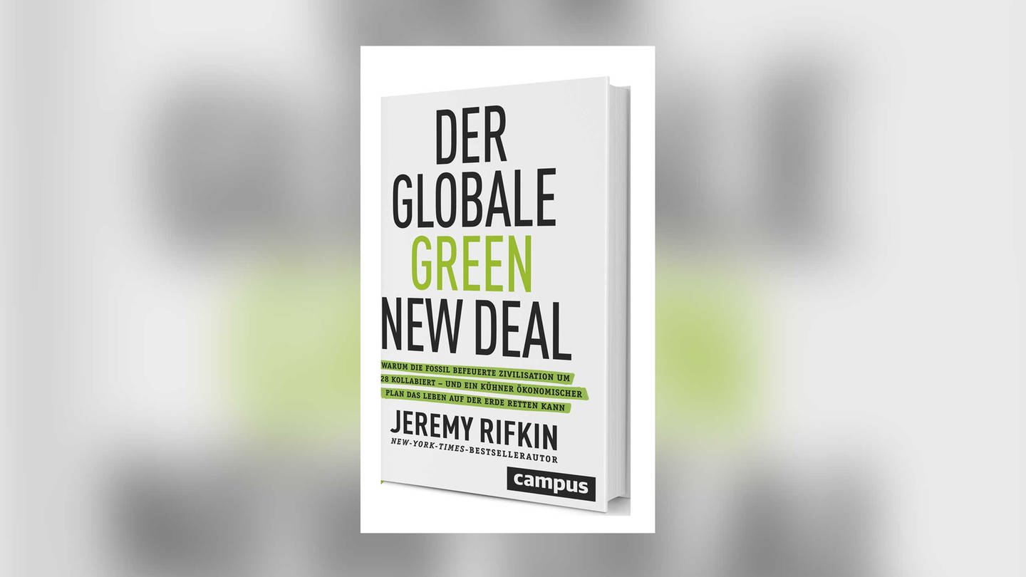 Jeremy Rifkin - Der globale Green New Deal. (Foto: Camous Verlag)