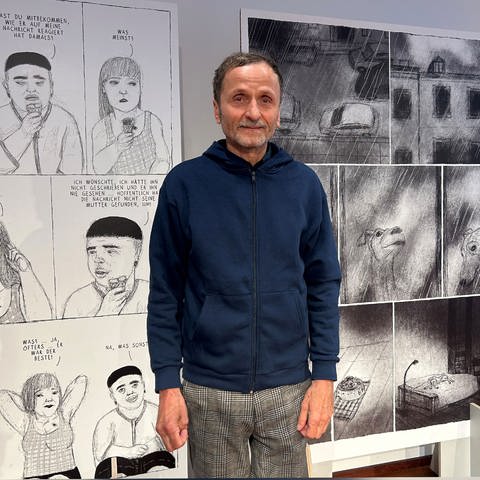 Porträt Franz Suess, Comicbuchpreis für Graphik Novel „Jakob Neyder“ der Berthold Leibinger Stiftung