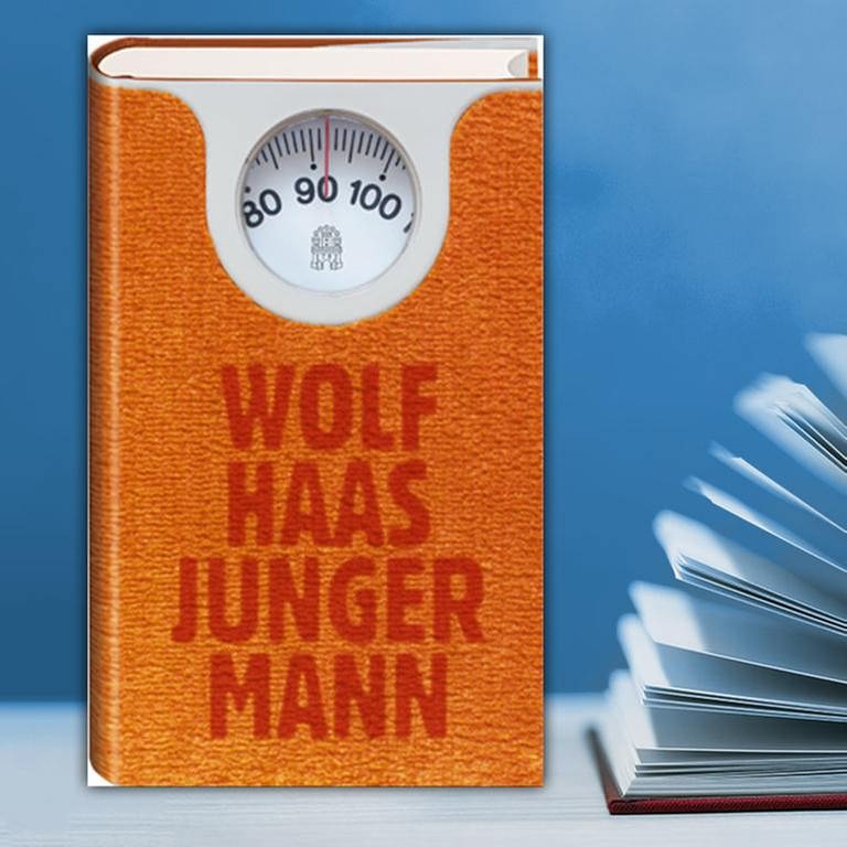 Buchcover: Junger Mann von Wolf Haas (Foto: Verlag Hoffmann & Campe -)