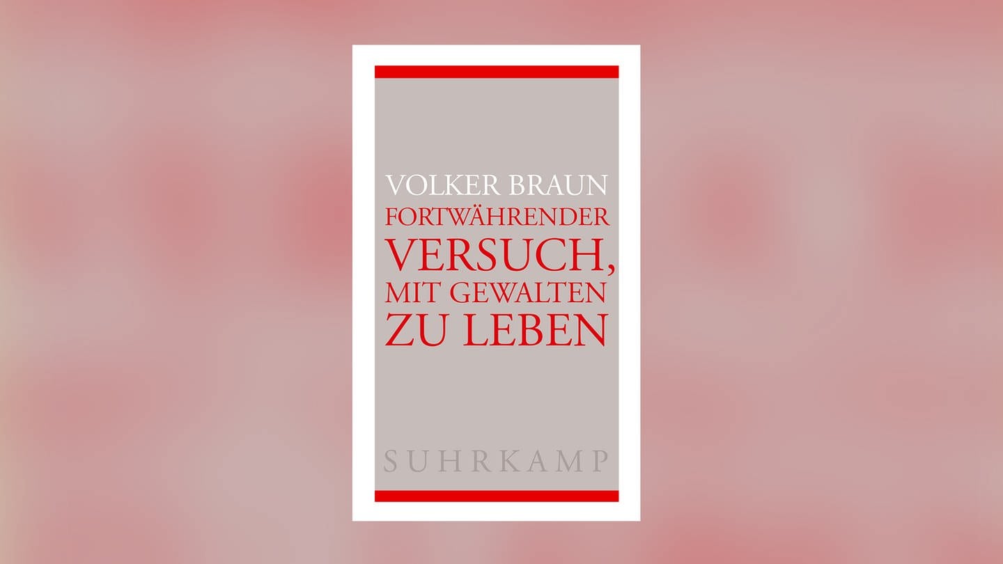 Volker Braun – Fortwährender Versuch, mit Gewalten zu leben (Foto: Pressestelle, Suhrkamp Verlag)